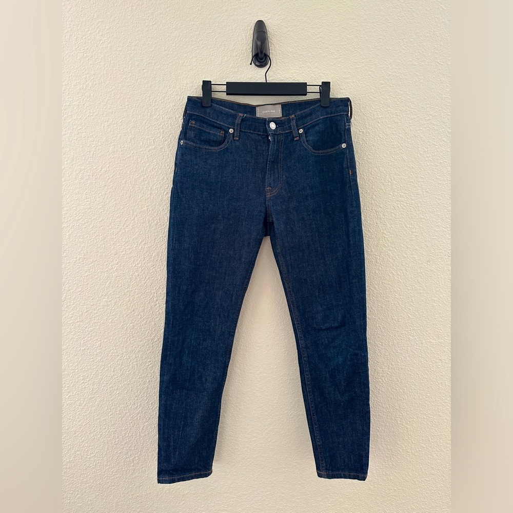 Everlane Dark Blue Casual Denim 28‎ Ankle Jeans Minimalist Capsule